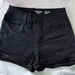 Denizen from Levi's Black Jean Shorts